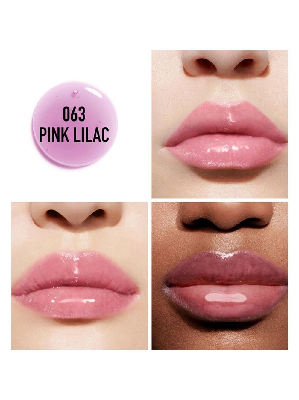 Christian Dior Addict Lip Glow Oil # 063 Pink Lilac Makeup